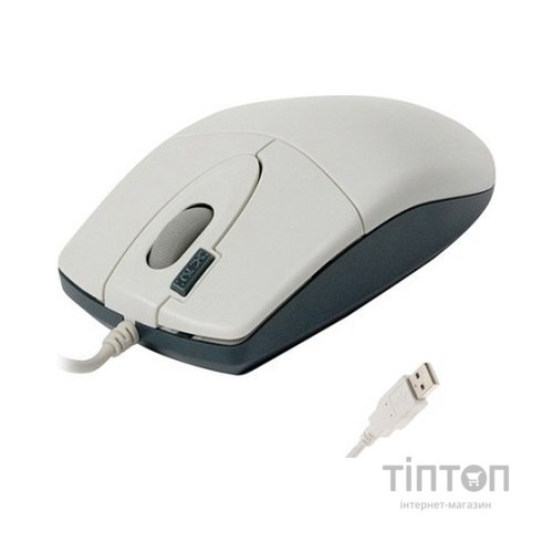 Мишка A4-Тech OP-620 біла, USB