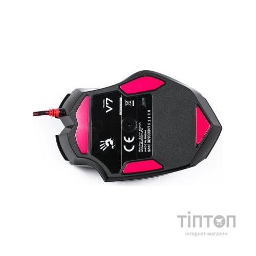 Мишка A4-Tech V7MA Metal Bloody чорна, USB