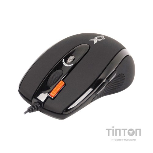Мишка A4-Tech X-710BK чорна, USB