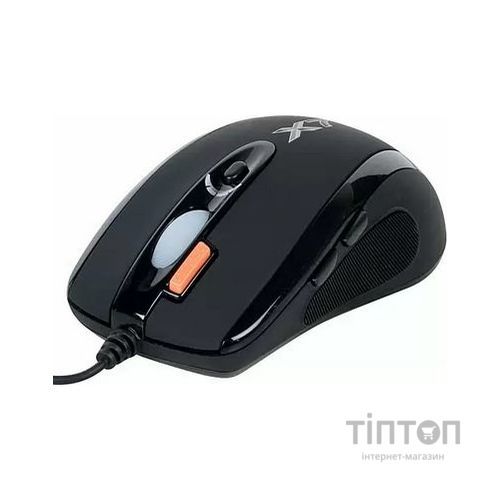 Мишка A4-Tech X-718BK чорна, USB