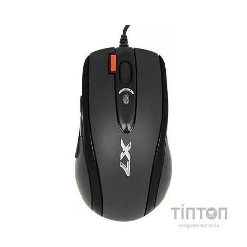 Мишка A4-Tech X-718BK чорна, USB