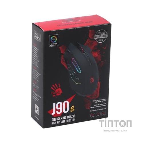 Мишка A4Tech Bloody J90s Black