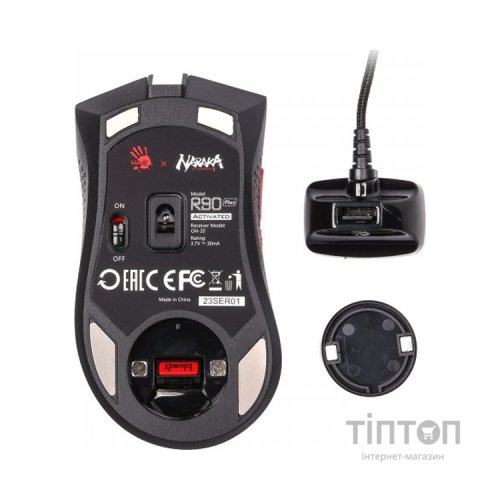Мишка A4Tech Bloody R90 Plus Wireless Naraka (4711421983136)