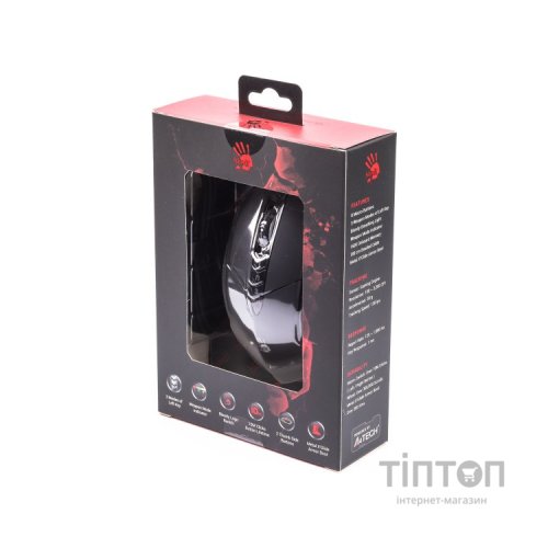 Мишка A4Tech Bloody V7MA Black