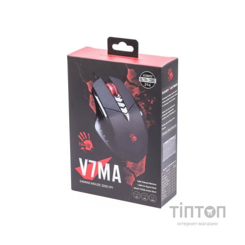 Мишка A4Tech Bloody V7MA Black