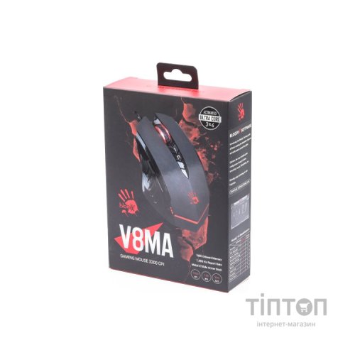 Мишка A4Tech Bloody V8MA Black