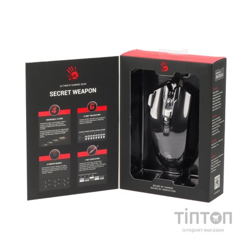 Мишка A4Tech Bloody V9MA Black