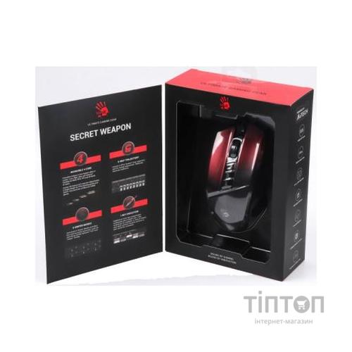 Мишка A4Tech Bloody W60 Max Gradient Red