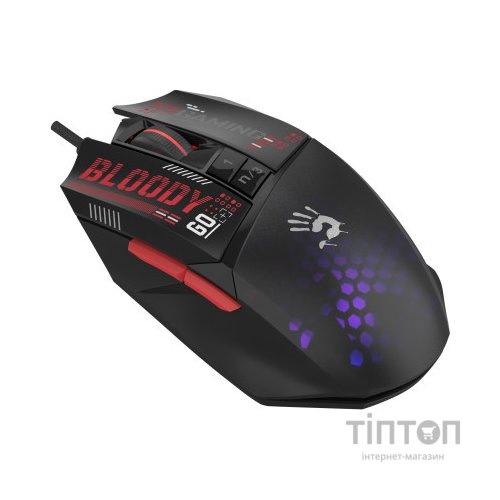 Мишка A4Tech Bloody W60 Max Mini RGB Activated USB Honeycomb (Bloody W60 Max Mini Honeycomb)