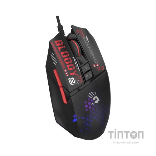 Мишка A4Tech Bloody W60 Max Mini RGB Activated USB Honeycomb (Bloody W60 Max Mini Honeycomb)