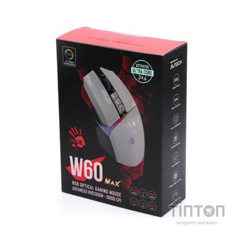 Мишка A4Tech Bloody W60 Max Panda White