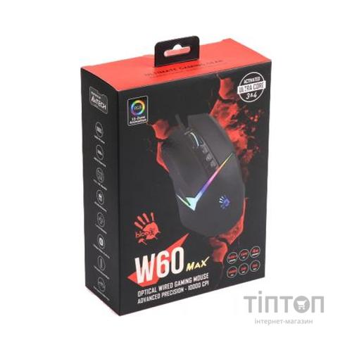 Мишка A4Tech Bloody W60 Max Stone black