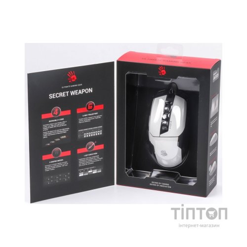 Мишка A4Tech Bloody W70 Max Panda White