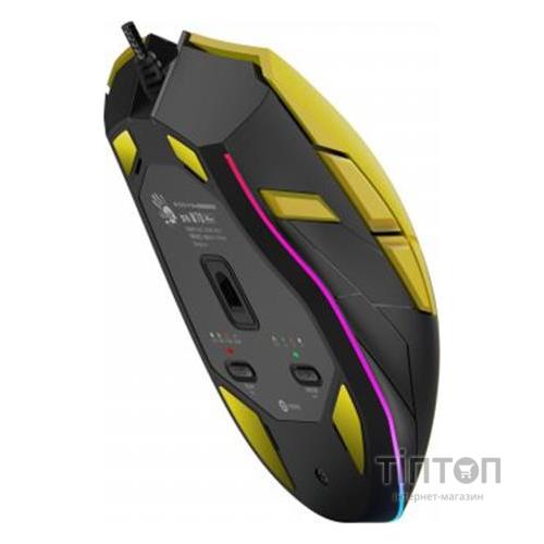 Мишка A4Tech Bloody W70 Max Punk Yellow