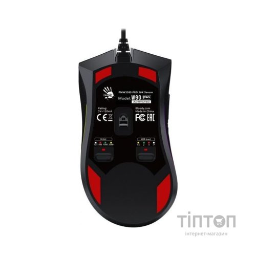 Мишка A4Tech Bloody W90 Pro Stone black