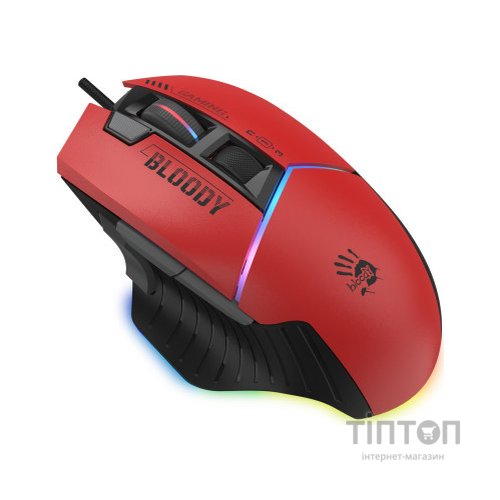 Мишка A4Tech Bloody W95 Max RGB Activated USB Sports Red (Bloody W95 Max Sports Red)