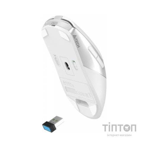 Мишка A4Tech FB50C Plus Wireless/Bluetooth White (4711421002875)