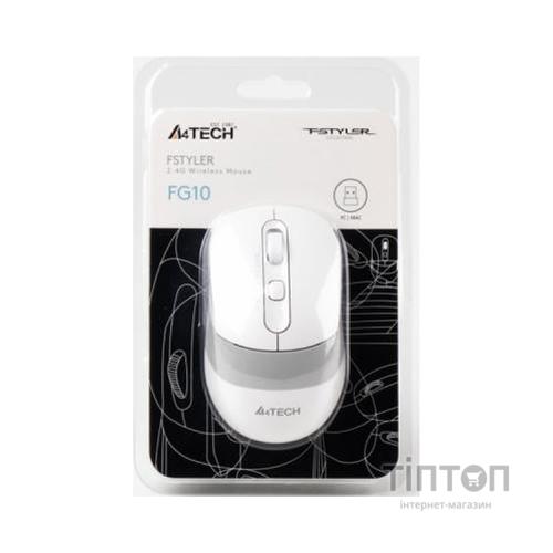 Мишка A4Tech FG10 White