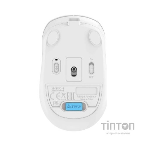 Мишка A4Tech FG10CS Air Wireless Grayish White (4711421992091)