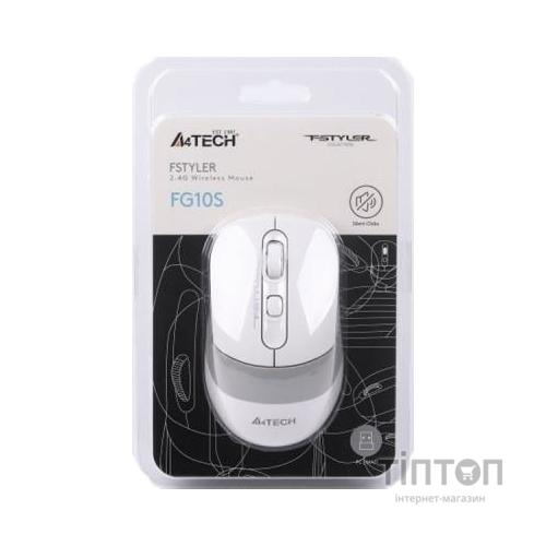 Мишка A4Tech FG10S White
