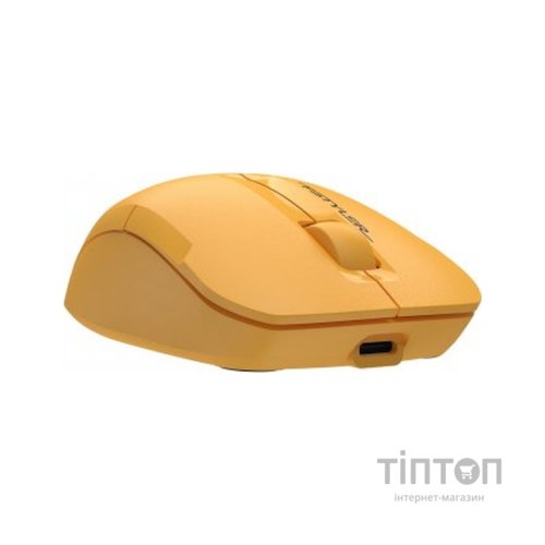 Мишка A4Tech FG15CS Air2 Wireless Yellow (4711421001236)