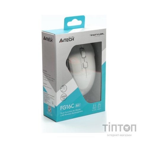 Мишка A4Tech FG16C Air Wireless White (FG16C Air White)