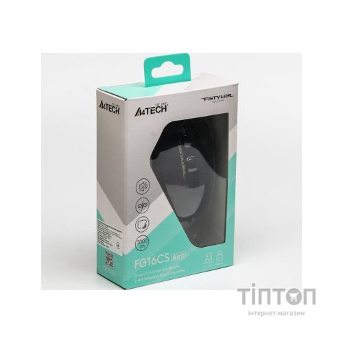 Мишка A4Tech FG16CS Air2 Wireless Black (4711421998468)