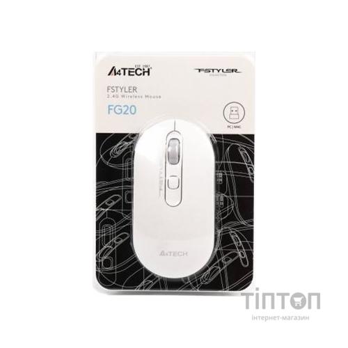 Мишка A4Tech FG20 White