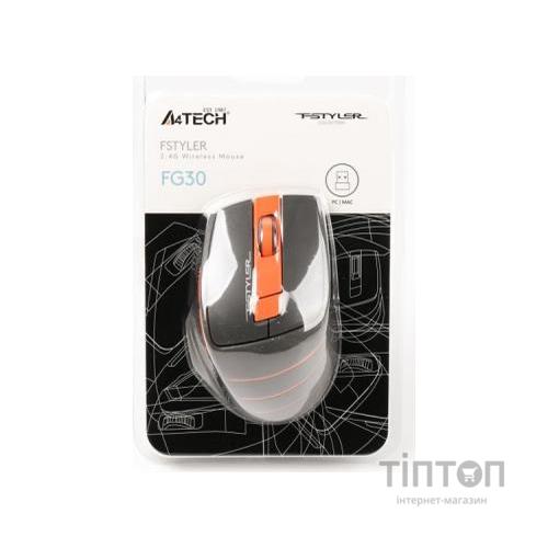 Мишка A4Tech FG30 Orange