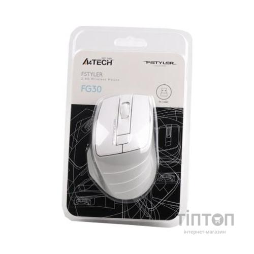 Мишка A4Tech FG30 White