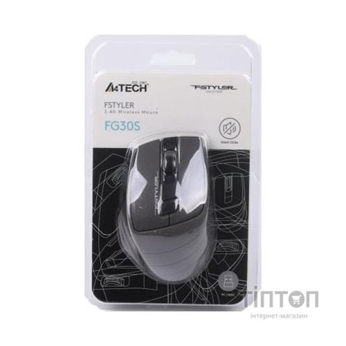 Мишка A4Tech FG30S Grey