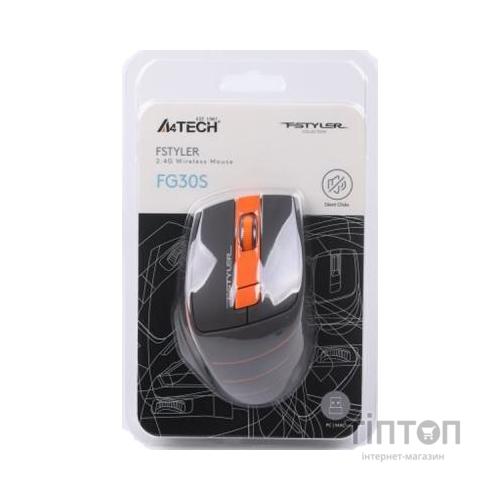 Мишка A4Tech FG30S Orange