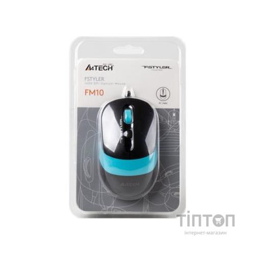 Мишка A4Tech FM10 Blue