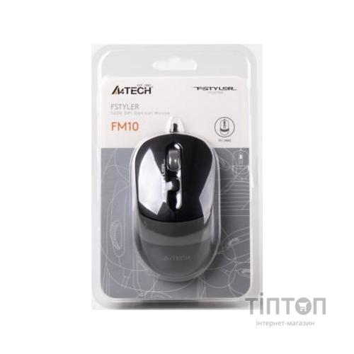 Мишка A4Tech FM10 Grey