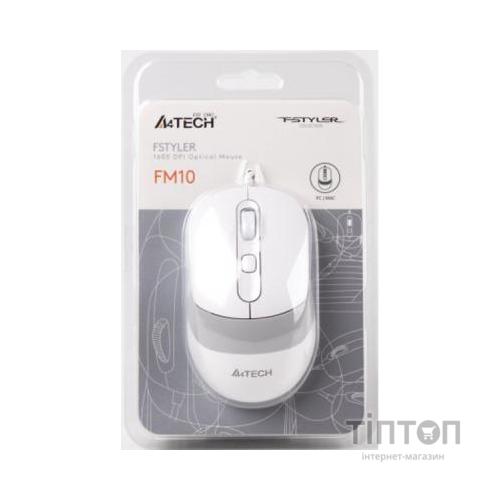 Мишка A4Tech FM10 White