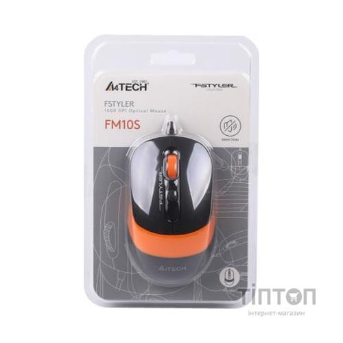 Мишка A4Tech FM10S Orange