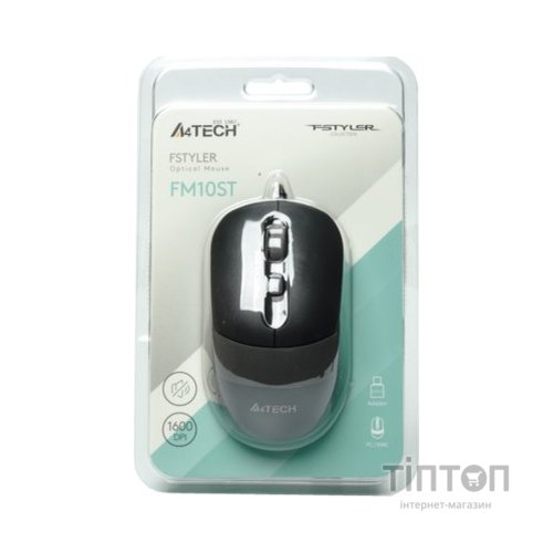 Мишка A4Tech FM10ST USB Grey (4711421990134)
