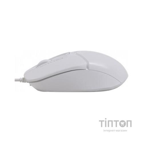 Мишка A4Tech FM12S White
