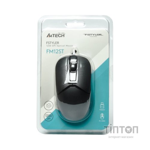 Мишка A4Tech FM12ST USB Black (4711421990271)