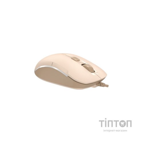 Мишка A4Tech FM26 USB Cafe Latte (4711421991391)