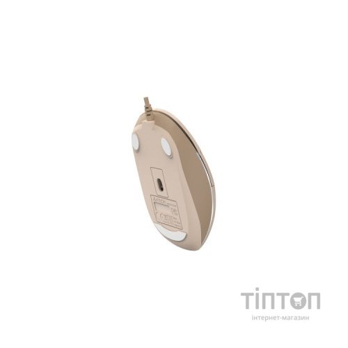 Мишка A4Tech FM26 USB Cafe Latte (4711421991391)