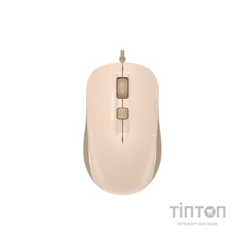 Мишка A4Tech FM26S USB Cafe Latte (4711421993494)