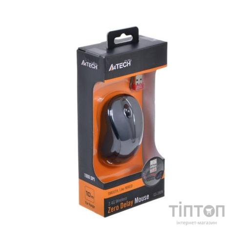 Мишка A4Tech G3-280N Glossy grey