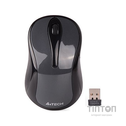 Мишка A4Tech G3-280NS Silent Wireless Glossy Grey (G3-280NS Glossy Grey)