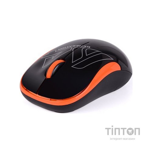 Мишка A4Tech G3-300N Black+Orange