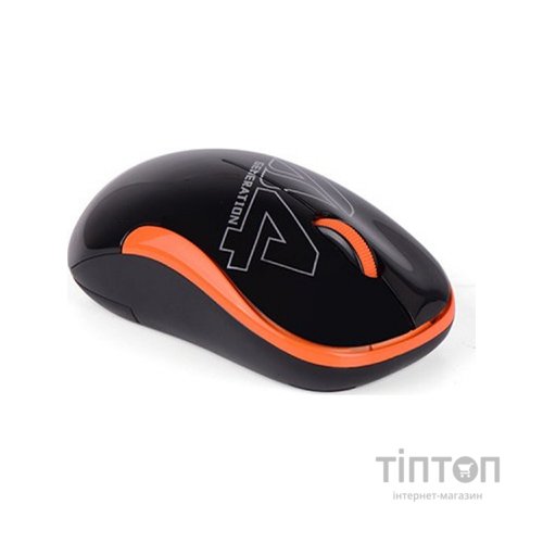 Мишка A4Tech G3-300N Black+Orange