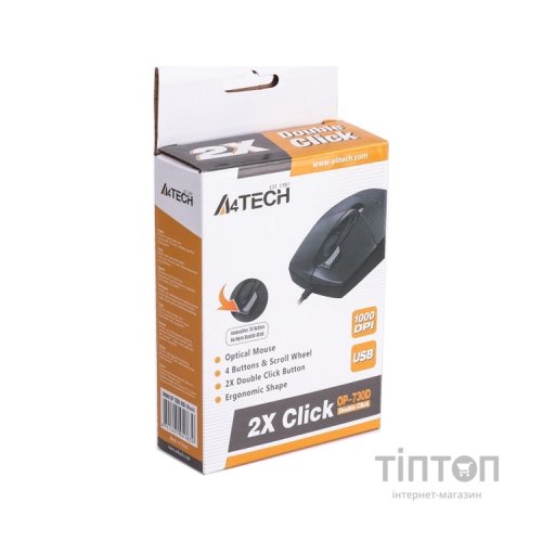 Мишка A4Tech OP-730D Black