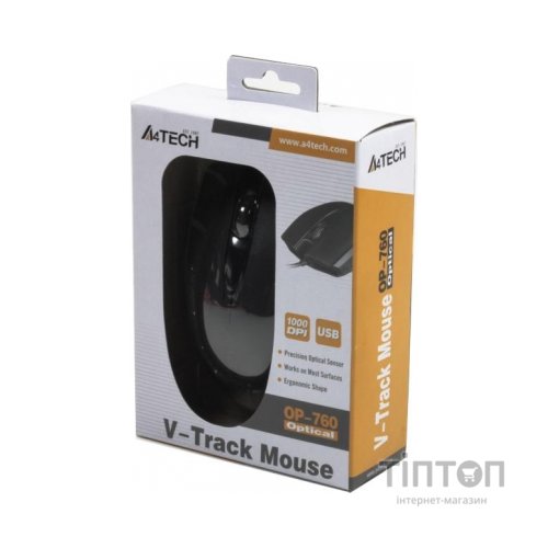 Мишка A4Tech OP-760 Black