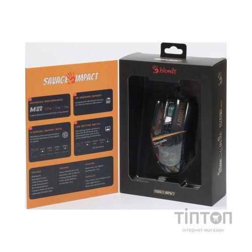 Мишка A4Tech W63 Max USB Renegade Midnight (4711422003710)