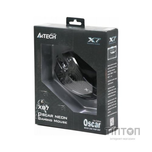 Мишка A4Tech X87 Maze Black